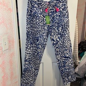 Lilly Pulitzer linen pants